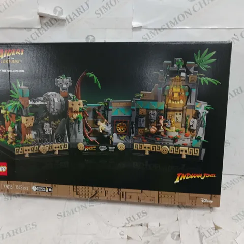 BOXED LEGO INDIANA JONES SET 77015 TEMPLE OF THE GOLDEN IDOL