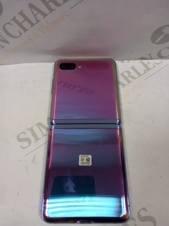 SAMSUNG GALAXY Z FLIP IN METALLIC PURPLE/PINK