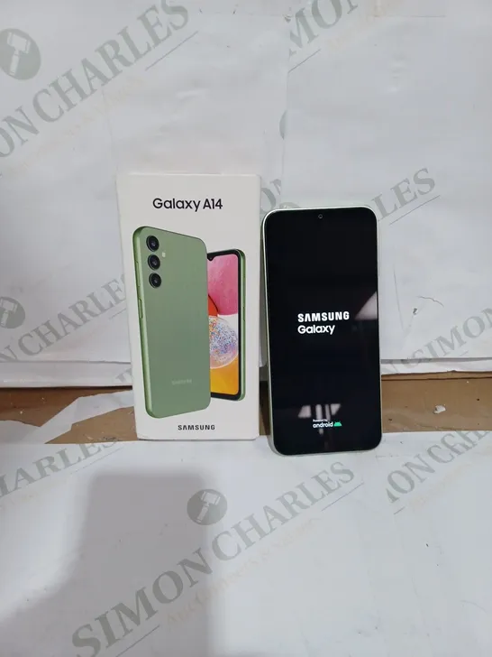 SAMSUNG GALAXY A14 64GB ANDROID SMART PHONE - LIGHT GREEN