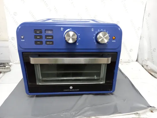 COOK'S ESSENTIAL 21-LITRE AIR FRYER OVEN IN BLUE