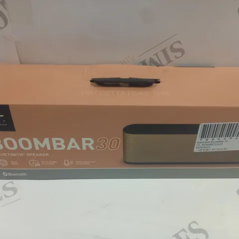BOXED AND SEALED KITSOUND BOOMBAR30 BLUETOOTH SPEAKER