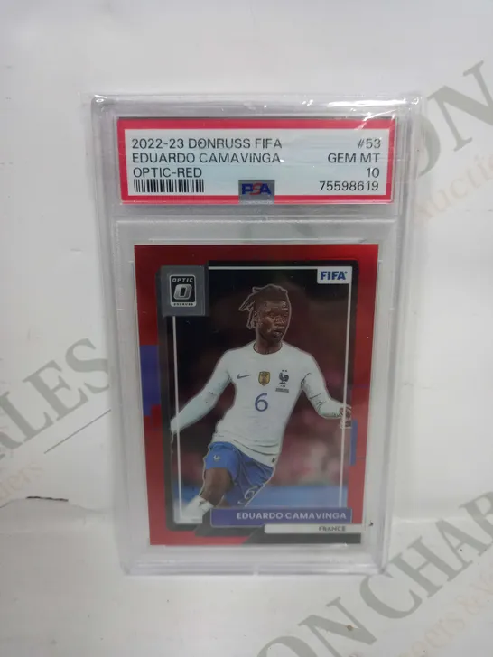 PSA GRADED 10 EDUARDO CAMAVINGA CARD