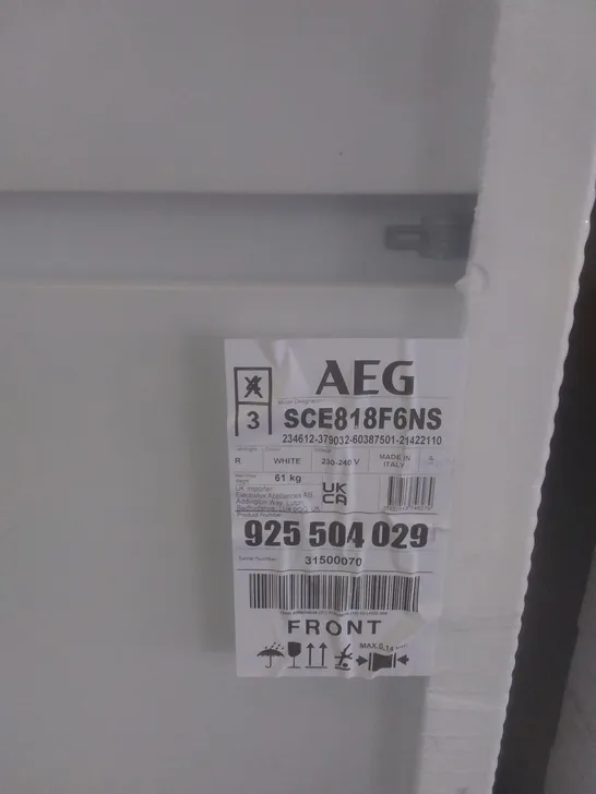 AEG SCE818F6NS FRIDGE FREEZER £834.00