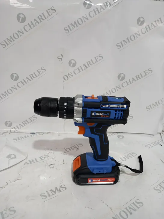 BOXED BUILDCRAFT CORDLESS HAMMER DRILL