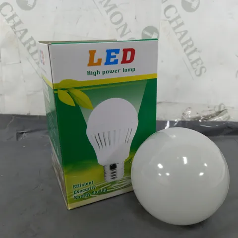 APPROXIMATELY 50 LED-B22 9WATT COOL WHITE LIGHT BULBS