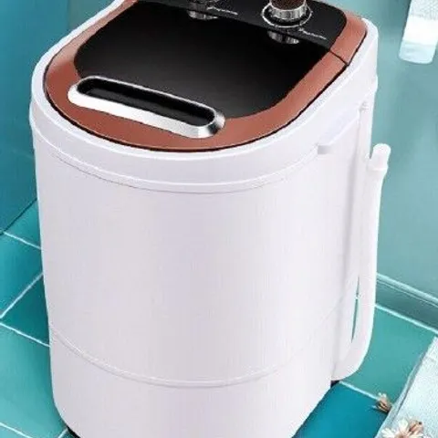 2-IN-1 MINI WHITE PORTABLE WASHING MACHINE 3KG WASHER DRYER BABY LINGERIE