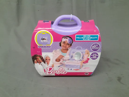 BARBIE DELUXE WELLNESS AND BEAUTY PLAYSET