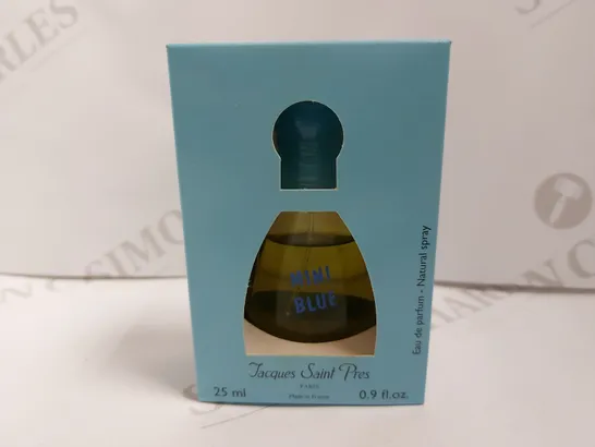 BOX OF APPROX 10 JACQUES SAINT PRES MINI BLUE EAU DE PARFUM - 10X25ML