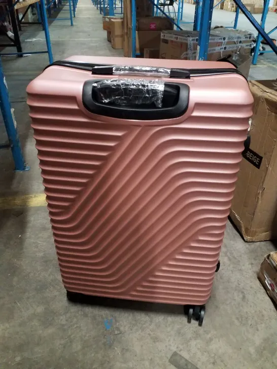 BOXED PINK SUITCASE