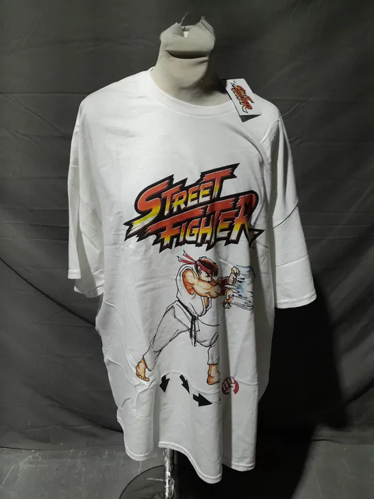 BOOHOO MAN STREET FIGHTER T-SHIRT SIZE XXL 