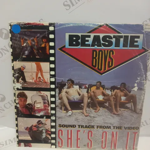 BEASTIE BOYS SHE'S ON IT VINYL 