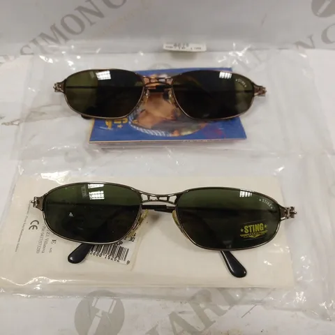 BOX OF APPROX 10 ASSORTED STING 4232 SUNGLASSES IN COPPER & GREY 