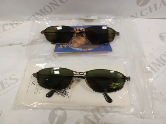 BOX OF APPROX 10 ASSORTED STING 4232 SUNGLASSES IN COPPER & GREY 