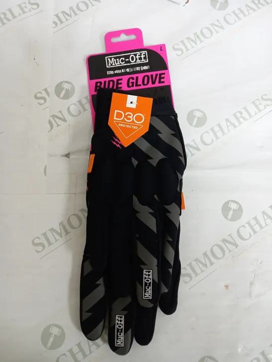 MUC-OOF RIDE GLOVES D3O PROTECTED - LARGE