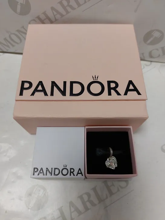 PANDORA HEART & MUM DANGLE CHARM