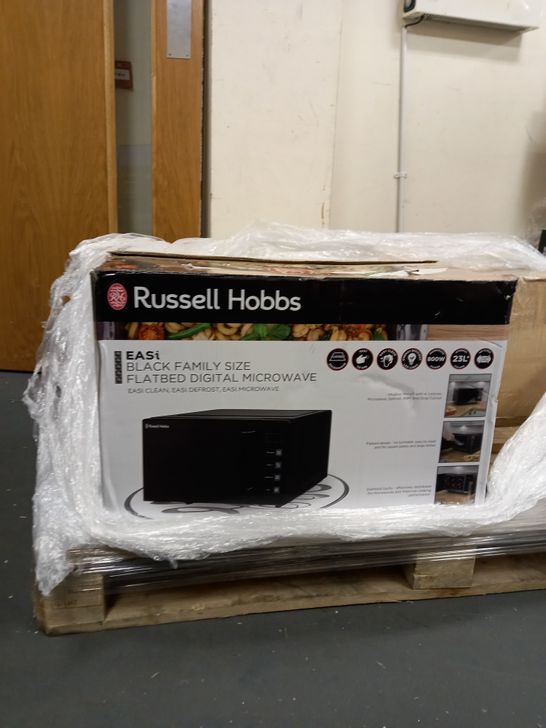 RUSSELL HOBBS EASI FAMILY SIZE FLATBED DIGITAL MICROWAVE