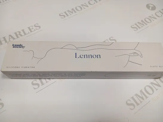 BOXED KNUDE SOCIETY LENNON SILICONE VIBRATOR