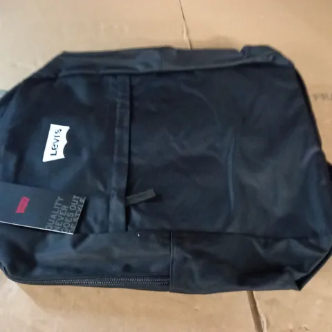 LEVIS BLACK BACKPACK