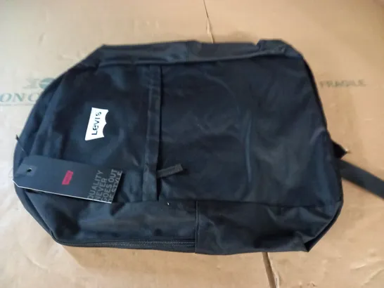 LEVIS BLACK BACKPACK