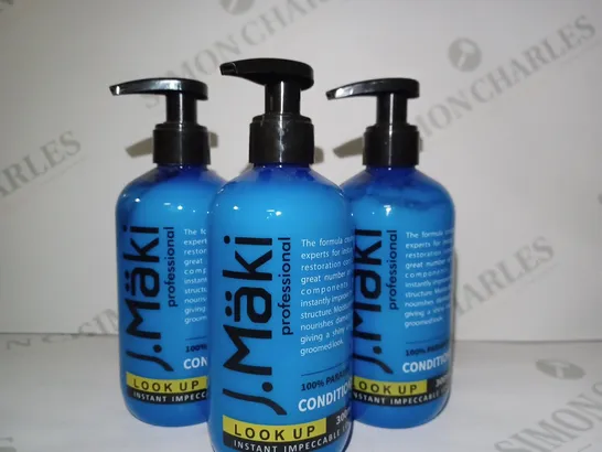 LOT OF 6 X 300ML J.MAKI LOOK UP CONDITIONER 