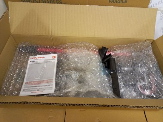 BOXED/PACKAGED MORPHY RICHARDS CORDLESS RED SUPER VAC