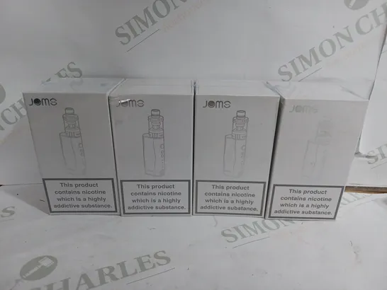 BOX OF APPROX 4 SEALED JOME VAPIO MINI 50W TPD VERSION IN YELLOW