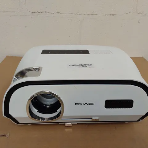 BOXED CAIWEI A12+ DIGITAL LED PROJECTOR - MISSING REMOTE AND PLUG (1 BOX)