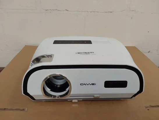 BOXED CAIWEI A12+ DIGITAL LED PROJECTOR - MISSING REMOTE AND PLUG (1 BOX)