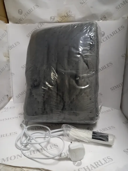 BOXED FLANNEL ELECTRIC BLANKET 