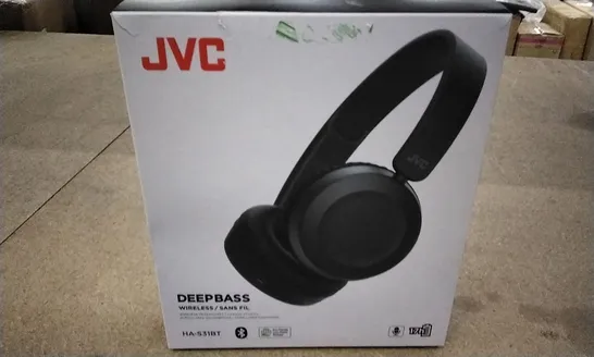 JVC DEEP BASS WIRELESS HEADPHONES 