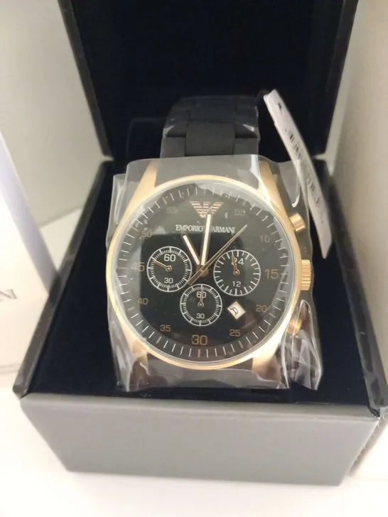 BOXED EMPORIO ARMANI AR5905 WRIST WATCH