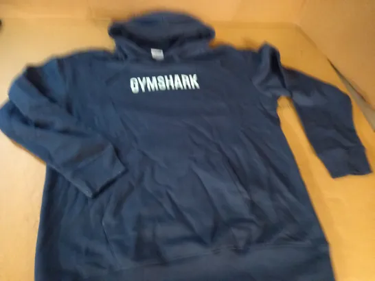 GYMSHARK NAVY HOODIE - XL