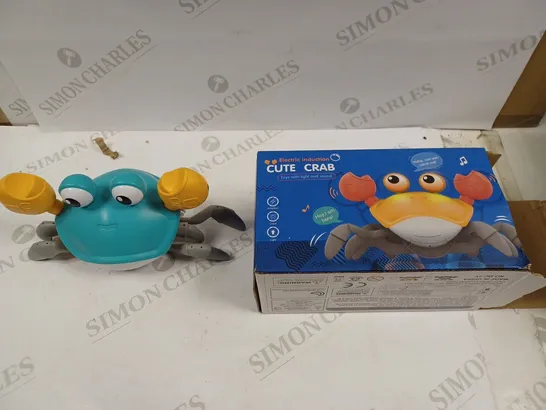 ELECTRIC INDUCTION CUTE CRAB TOY