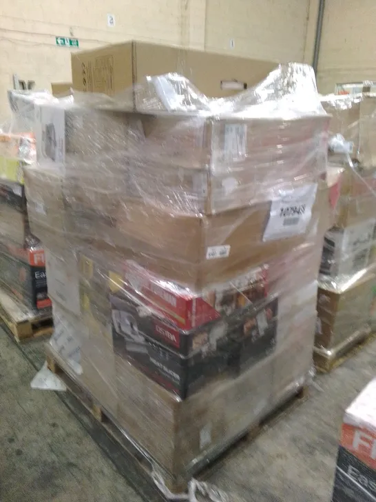 PALLET OF APPROXIMATELY 34 UNPROCESSED RAW RETURN HOUSEHOLD AND ELECTRICAL GOODS TO INCLUDE;