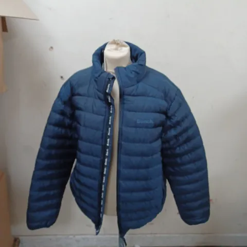 BENCH LARGE BLUE PUFFER COAT 