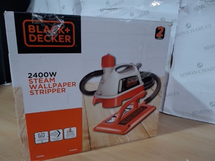 Lot 2260 BLACK+DECKER 2400 W WALLPAPER STEAMER STRIPPER Simon
