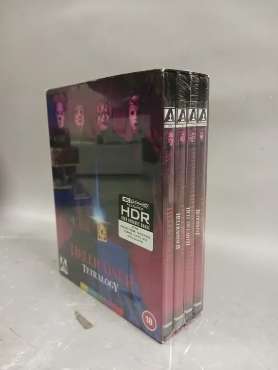 SEALED HELLRAISER TETRALOGY BLU-RAY COLLECTION 