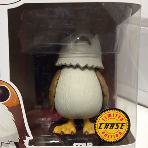 FUNKO POP IN BOX - STAR WARS - NO. 198 - PORG - LIMITED CHASE EDITION