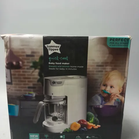BOXED TOMMEE TIPPEE BABY FOOD MAKER