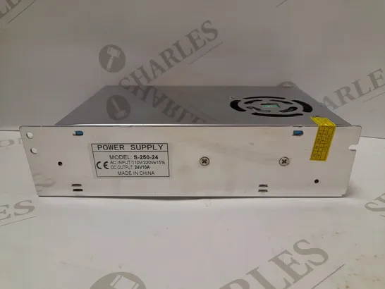 24V 10A S-250-24 POWERSUPPLY UNIT 240W FAN