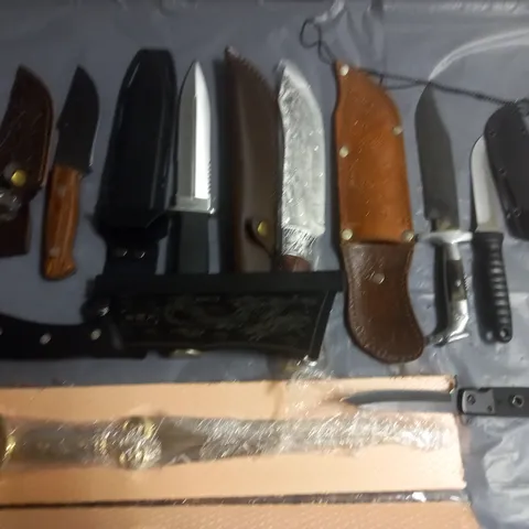 LOT OF 9 ASSORTED KNIVES