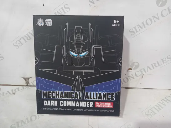 MECHANICAL ALLIANCE DARK COMMANDER DIECAST METAL TRANFORMATION