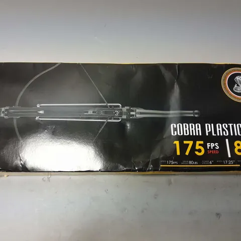 BOXED COBRA PLASTIC PISTOL CROSSBOW - COLLECTION ONLY