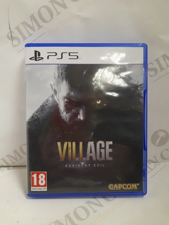 RESIDENT EVIL VILLAGE GAME FOR PS5