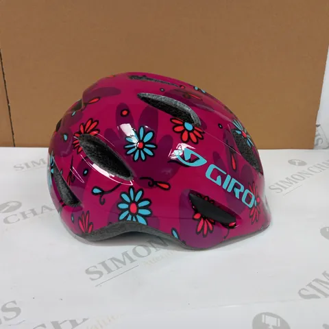 GIRO EXTRA SMALL SCAMP MIPS FLORAL CHILD'S CYCLING HELMET