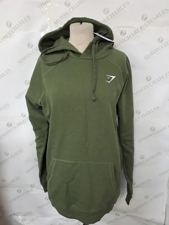 GYMSHARK CREST HOODIE SIZE M