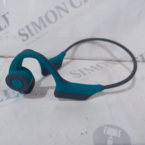 BOXED OPENEAR BONE CONDUCTION WIRELESS HEADPHONES IN TEAL/GREY