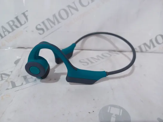 BOXED OPENEAR BONE CONDUCTION WIRELESS HEADPHONES IN TEAL/GREY