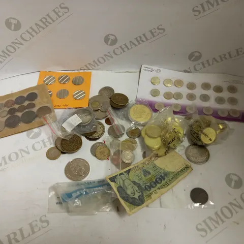 COLLECTION OF FOREIGN CURRENCY RANGING IN DATES AND VALUES