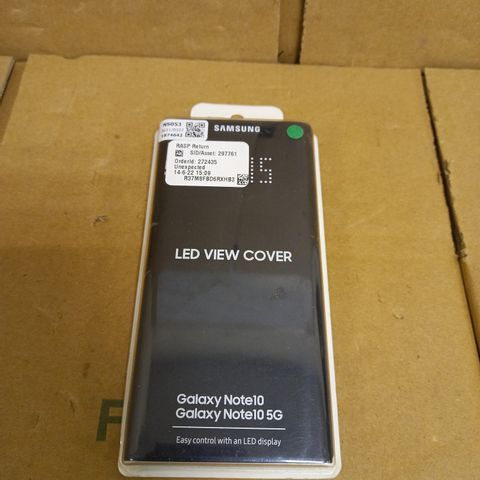 SAMSUNG GALAXY NOTE 10 LED VIEW COVER
